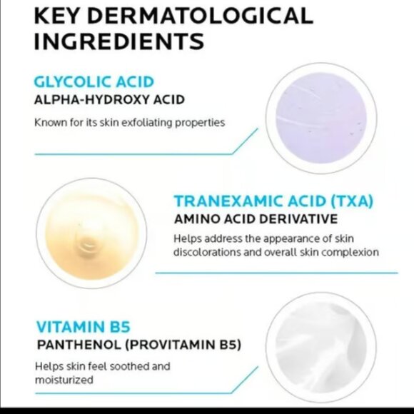 La Roche-Posay Glycolic B5 Serum Dark Spot Corrector 1oz Mela-D Pigment Control - Picture 3 of 7